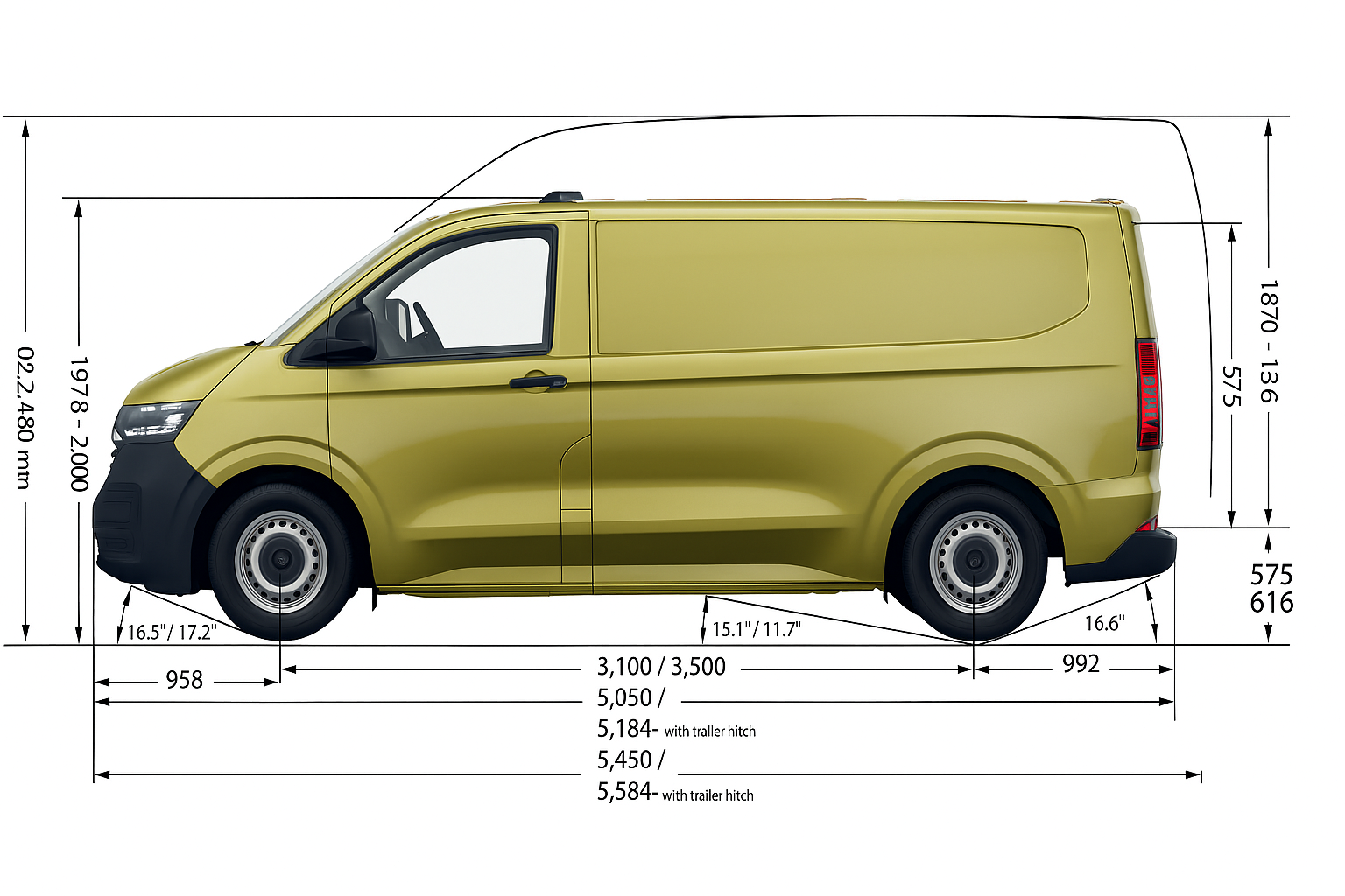 automobile dimensions